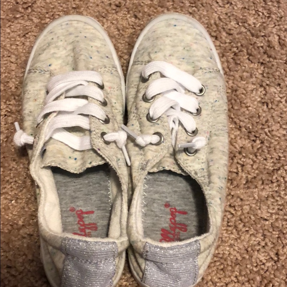 Girls jellypop slip on sneakers